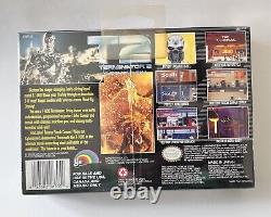 T2 Judgment Day Super Nintendo Entertainment System, 1993 Cib Snes Scelled New