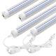 Tube Led 2ft 3ft 4ft 5ft 6ft 8ft Ampoule 24w-72w 6500k Luminaire De Magasin T8