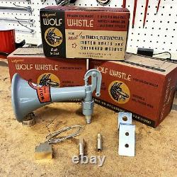 Vintage Hollywood Wolf Whistle Horn Hot Rod Muscle Car Auto Ford Gm Loud! 123 Db